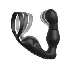Anal Fantasy Elite Collection Ass-Gasm Pro P Spot Milker - Black