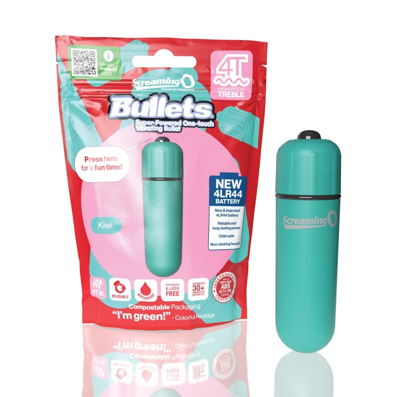 Screaming O 4T Bullet - Kiwi Screaming O 4T Bullet - Kiwi