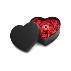 Inmi Bloomgasm The Enchanted 10X Rose Stimulator Lovers Gift Box - Red