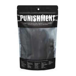 Punishment Fox Tail Plug - Black