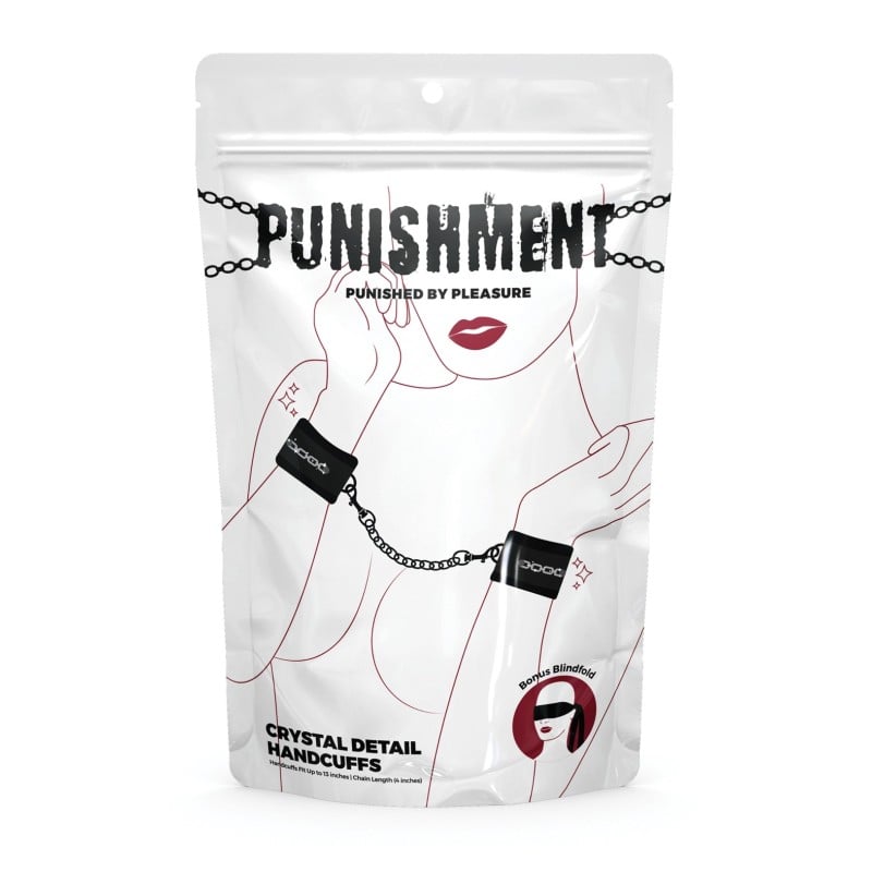 Punishment Crystal Detail Handcuffs Punishment Crystal Detail Handcuffs
