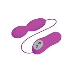 Pretty Love Vega Rotating Head Mini Wand - Fuchsia