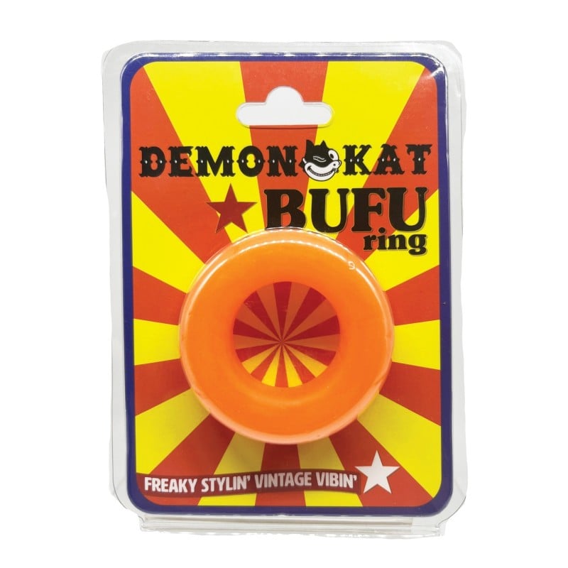 Demon Kat BuFu Ring - Orange Demon Kat BuFu Ring - Orange