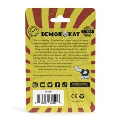 Demon Kat 1.6' Stacker Ring - Black