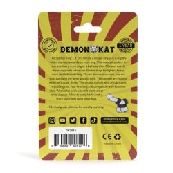 Demon Kat 1.8' Stacker Ring - Black
