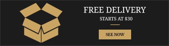 Free delivery starts at $30