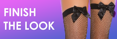 Finish the look! Shop Hosiery, Thigh-highs, Stockings & More!
