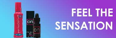 Feel the sensation! Shop Stimulating Gels, Numbing Creams, & More!